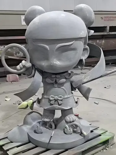 How to Customize Fiberglass Sculptures? This is a custom fiberglass cartoon sculpture mold