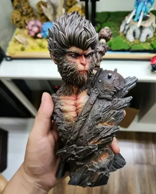 Fiberglass cartoon character production and painting process