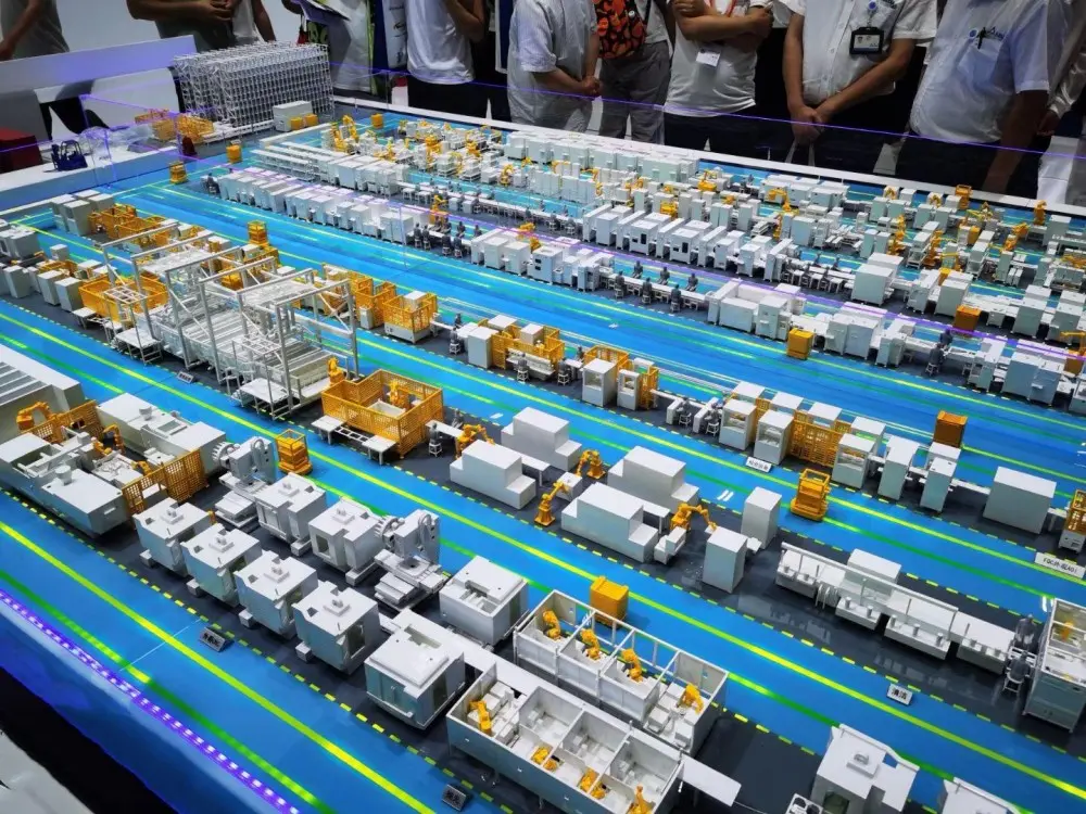 Industrial Smart Manufacturing Exhibition Model
