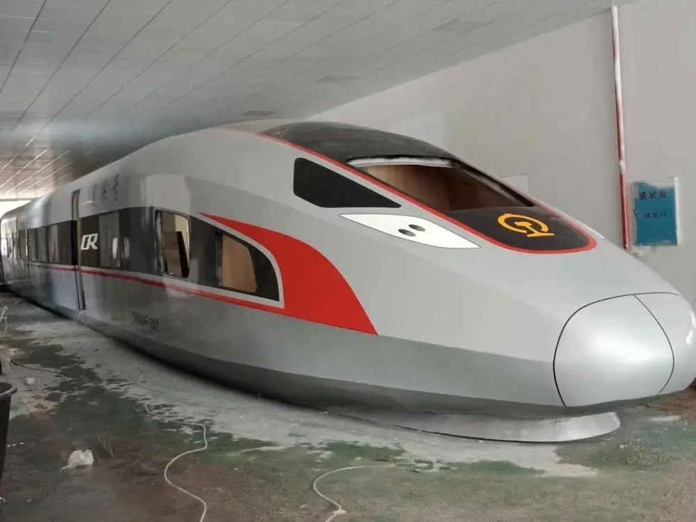 High-Speed Train Exhibition Model