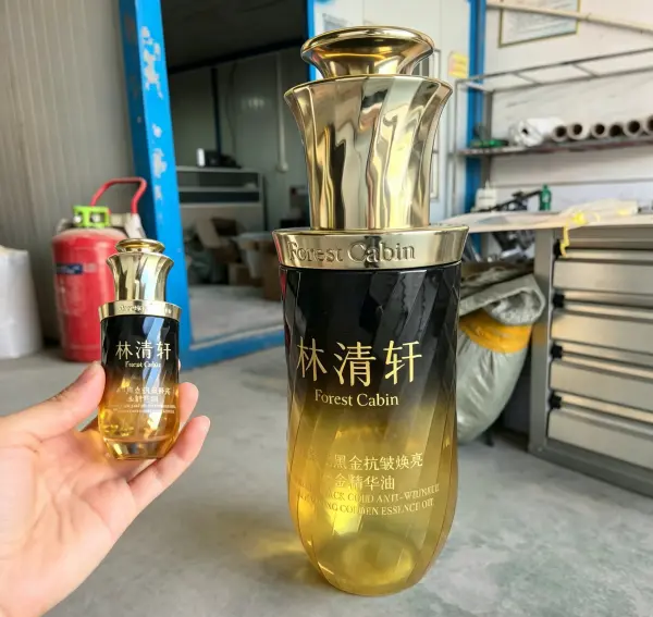 3D printed display prop bottles for trade shows